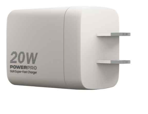 Cargador de Pared Unno Tekno PowerPro Dual USB USB-C 20W Blanco - Imagen 4