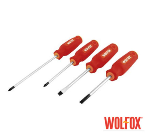 DESARMADORES 4 PCS PVC