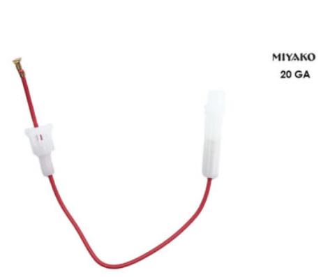 PORTA FUSIBLES VIDRIO 20GA ROJO