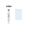 Interruptor Inteligente Doble VTA+ Connect IOT Smart Home Wi-Fi