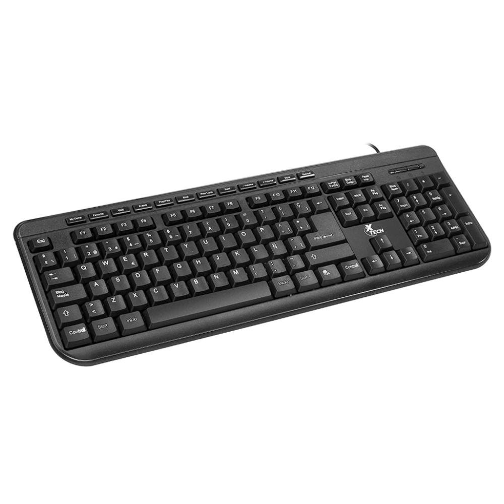 Xtech Teclado estándar en español XTK-092S