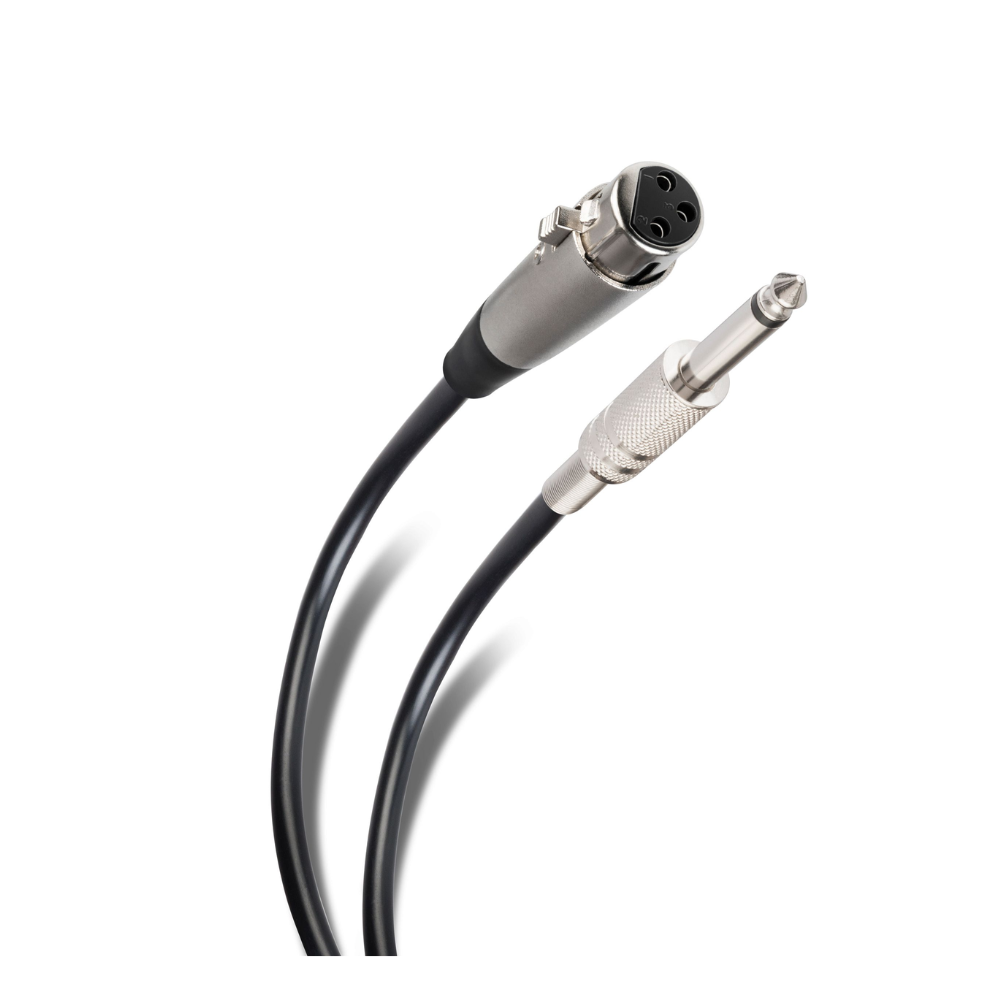 Cable plug 6,3 mm a jack Cannon de 6 m