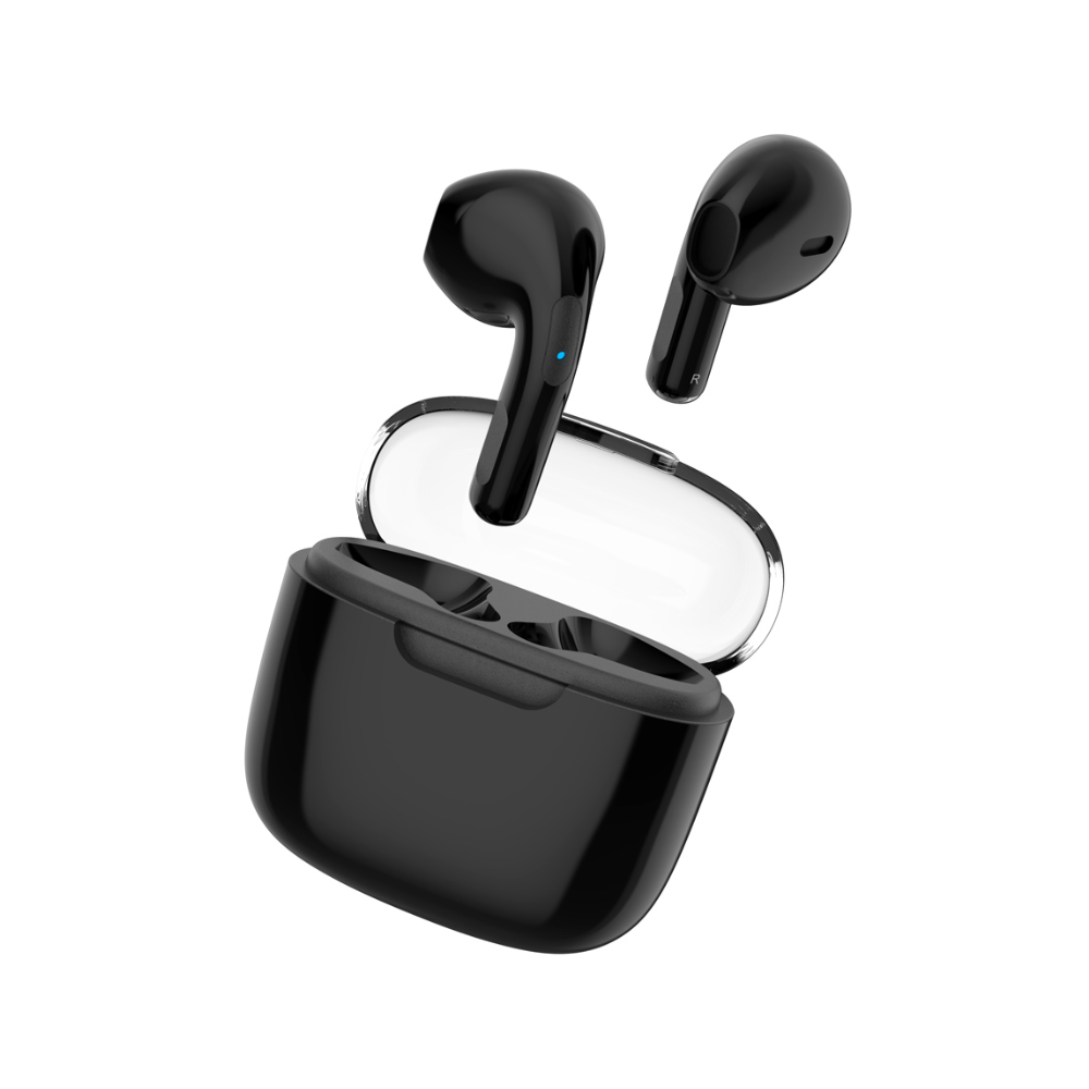 Auriculares inalámbricos Bluetooth 5.0 con control táctil - Negro