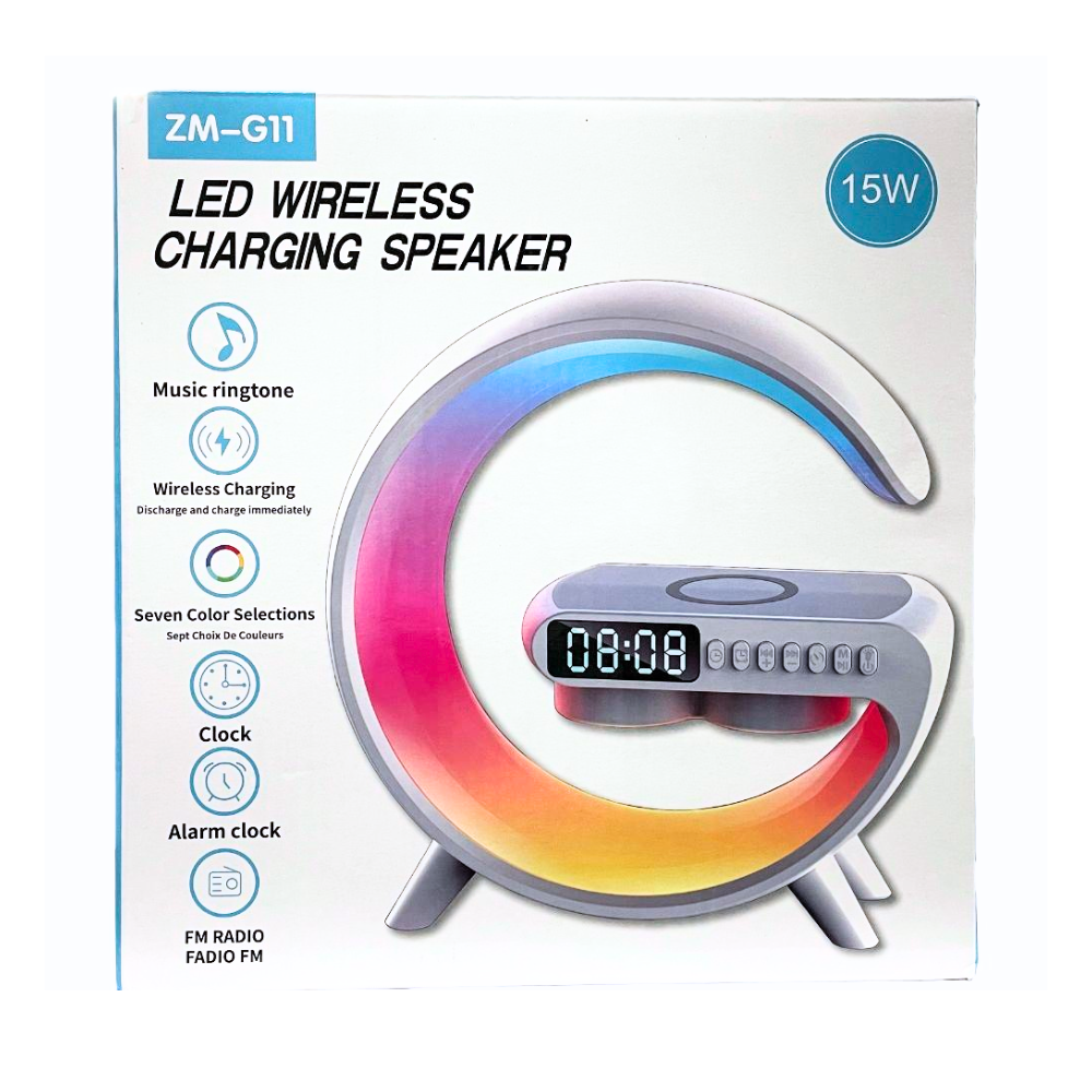 BOCINA BLUETOOTH ESTILO G CON CARGA INALAMBRICA G11