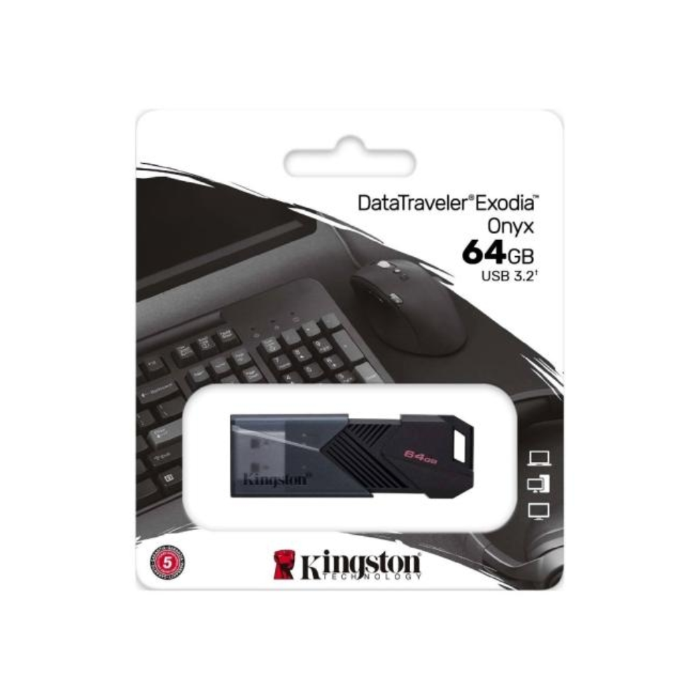 Memoria usb Kingston 64GB USB 3.2 Gen 1 DataTraveler Onyx|DTXON/64GB