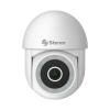 Mini cámara de seguridad Wi-Fi 3 Mpx robotizada con seguidor de movimiento, tipo domo, para exterior