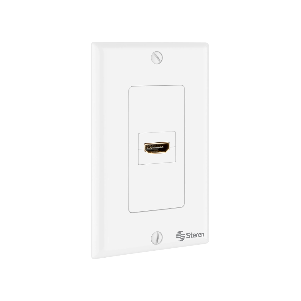 Placa de pared con conector HDMI®hembra (jack)