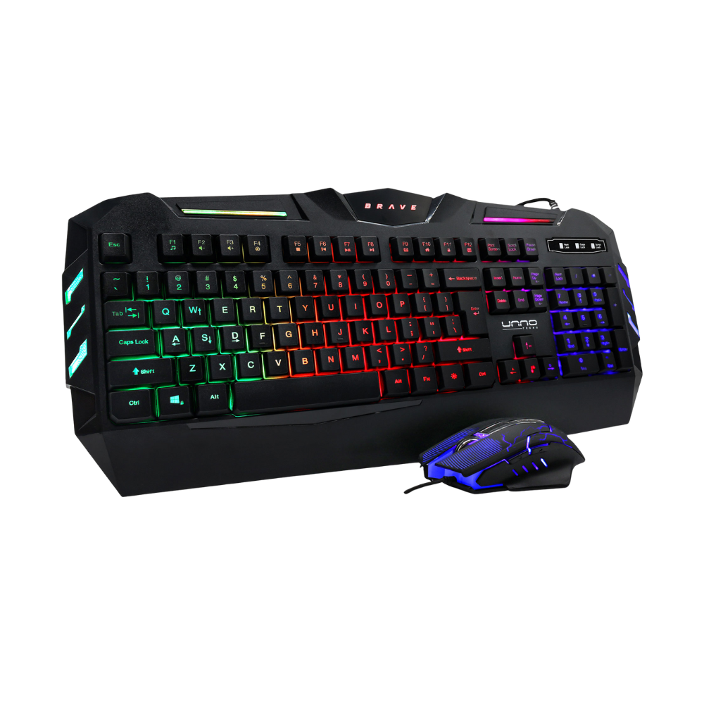 BRAVE BRV82 - COMBO DE TECLADO Y RATÓN PARA JUEGOS