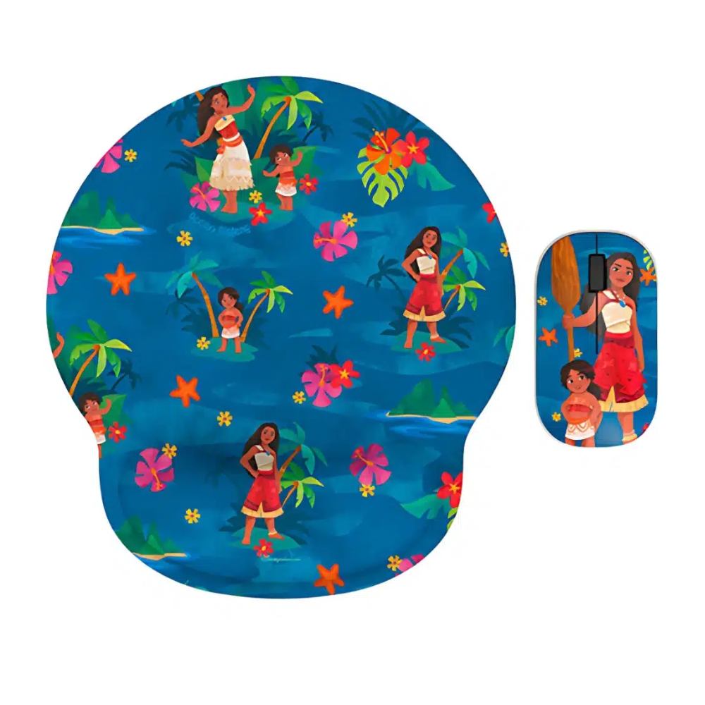 Xtech Disney Moana2 Wls Mouse and Mouse Pad kit XTM DKT3MO|XTM