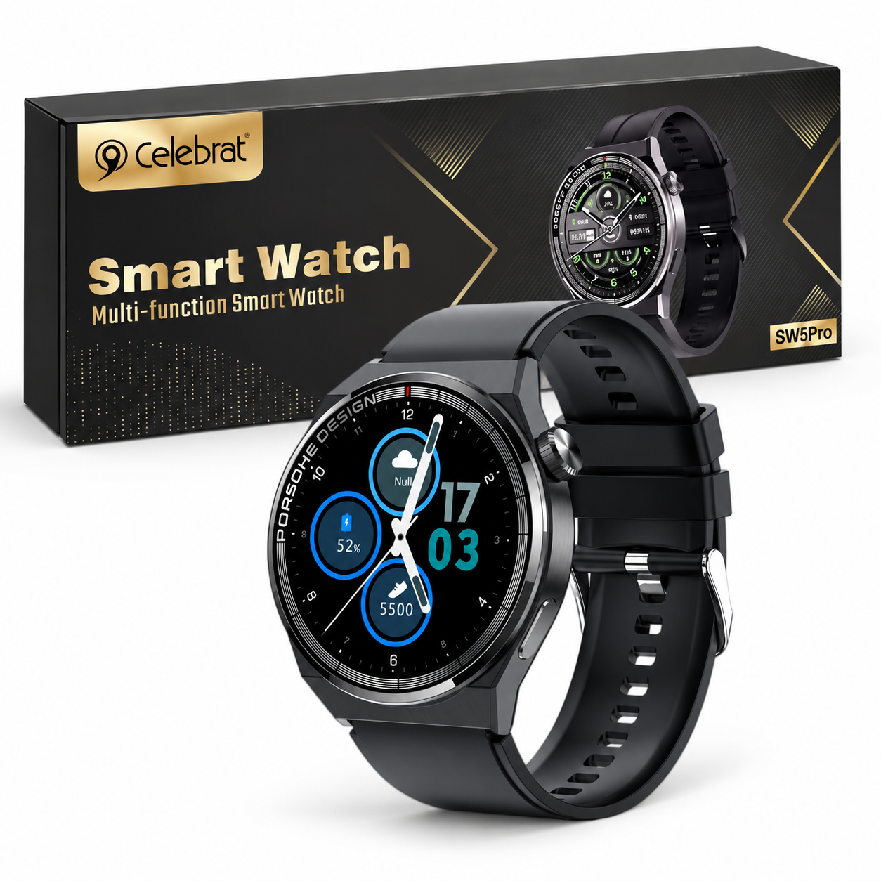 Smartwatch Celebrat SW5 pro con pantalla full HD