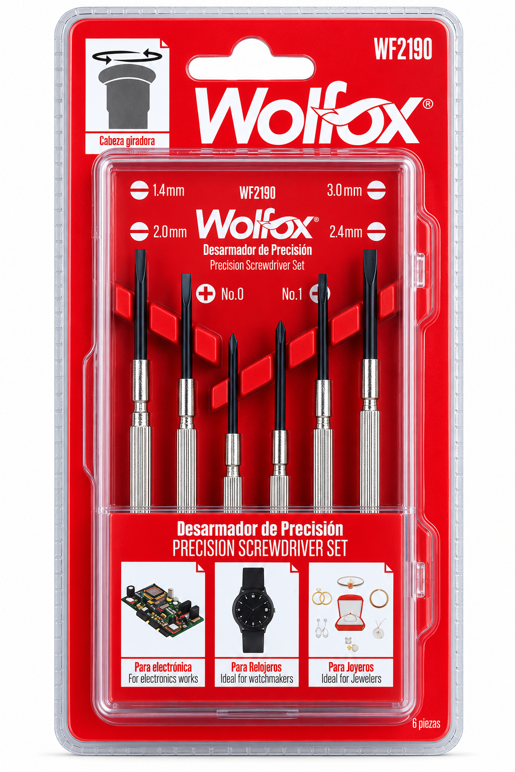 DESARMADORES DE JOYERO 6PCS