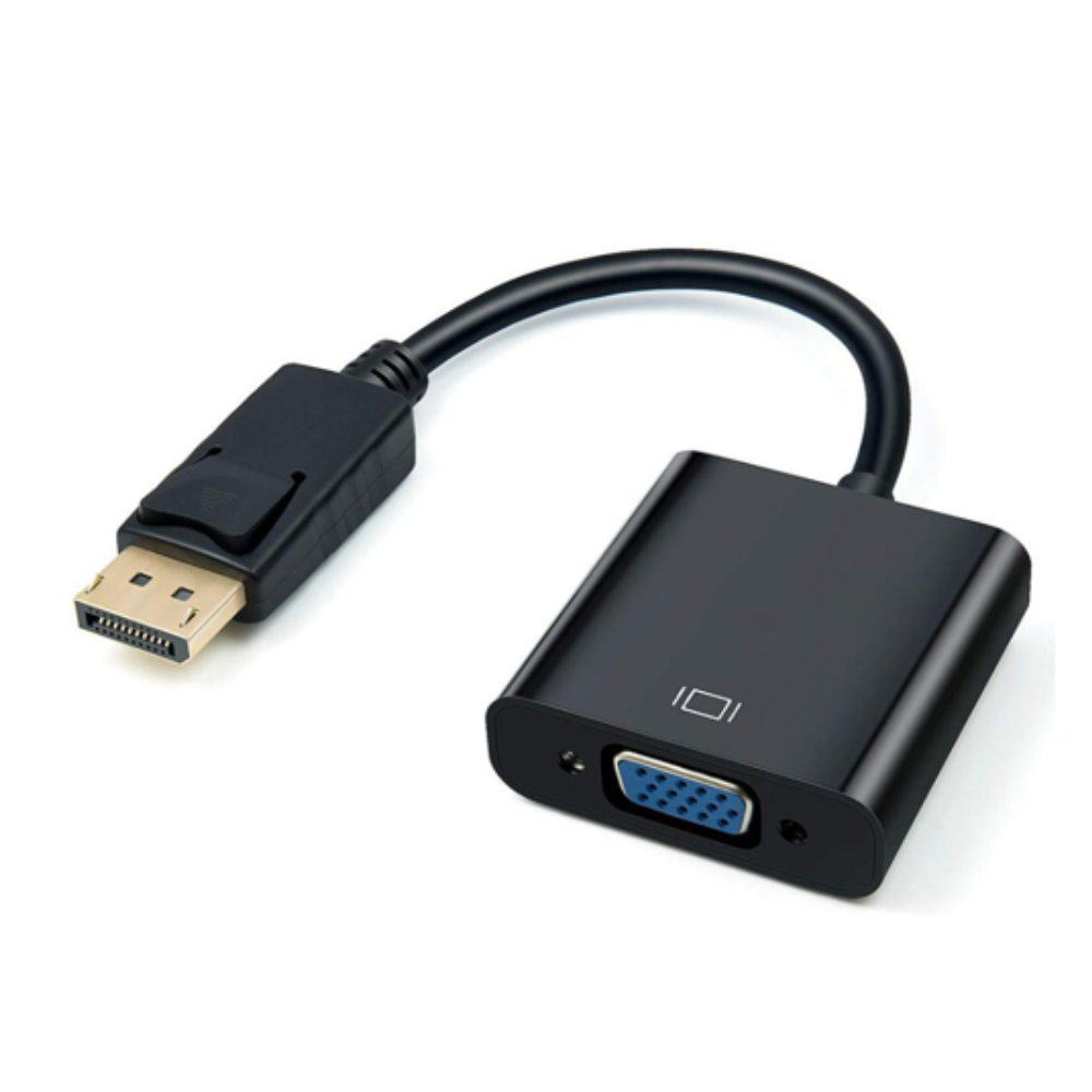 Adaptador DisplayPort Macho a VGA Hembra de 15cm