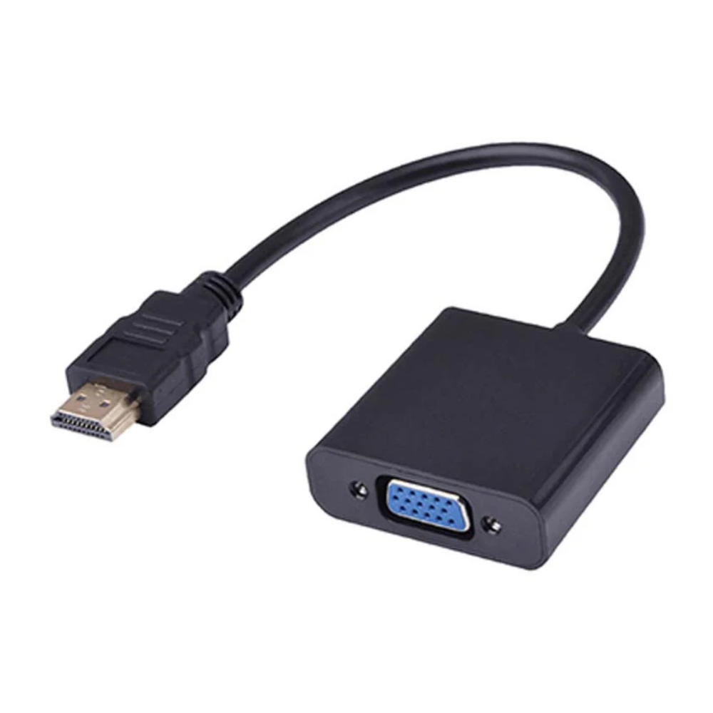 Adaptador de Cable con Conector HDMI a VGA de 15cm