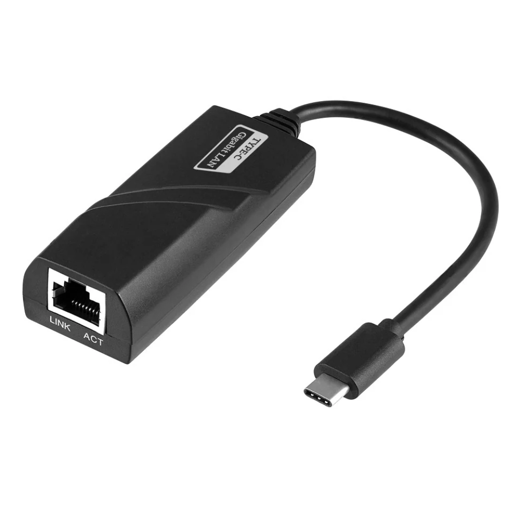 Adaptador de Cable Tipo C Macho a RJ45 15cm