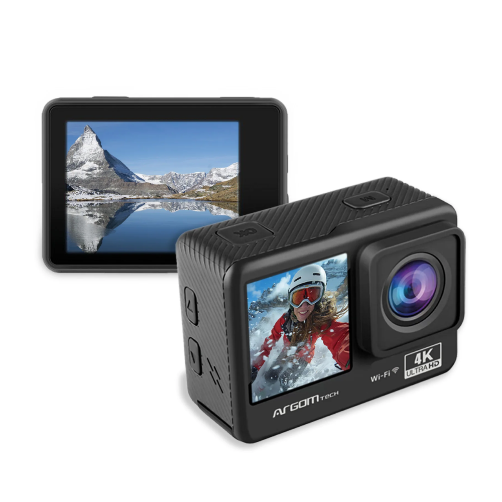 Cámara de Acción 4K con Pantalla Táctil y EIS de 6 Ejes