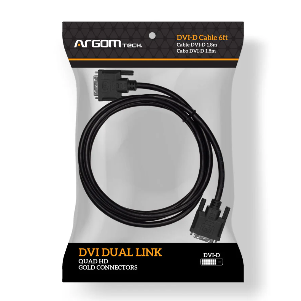 Cable DVI-D Dual Macho a Macho 1.8M