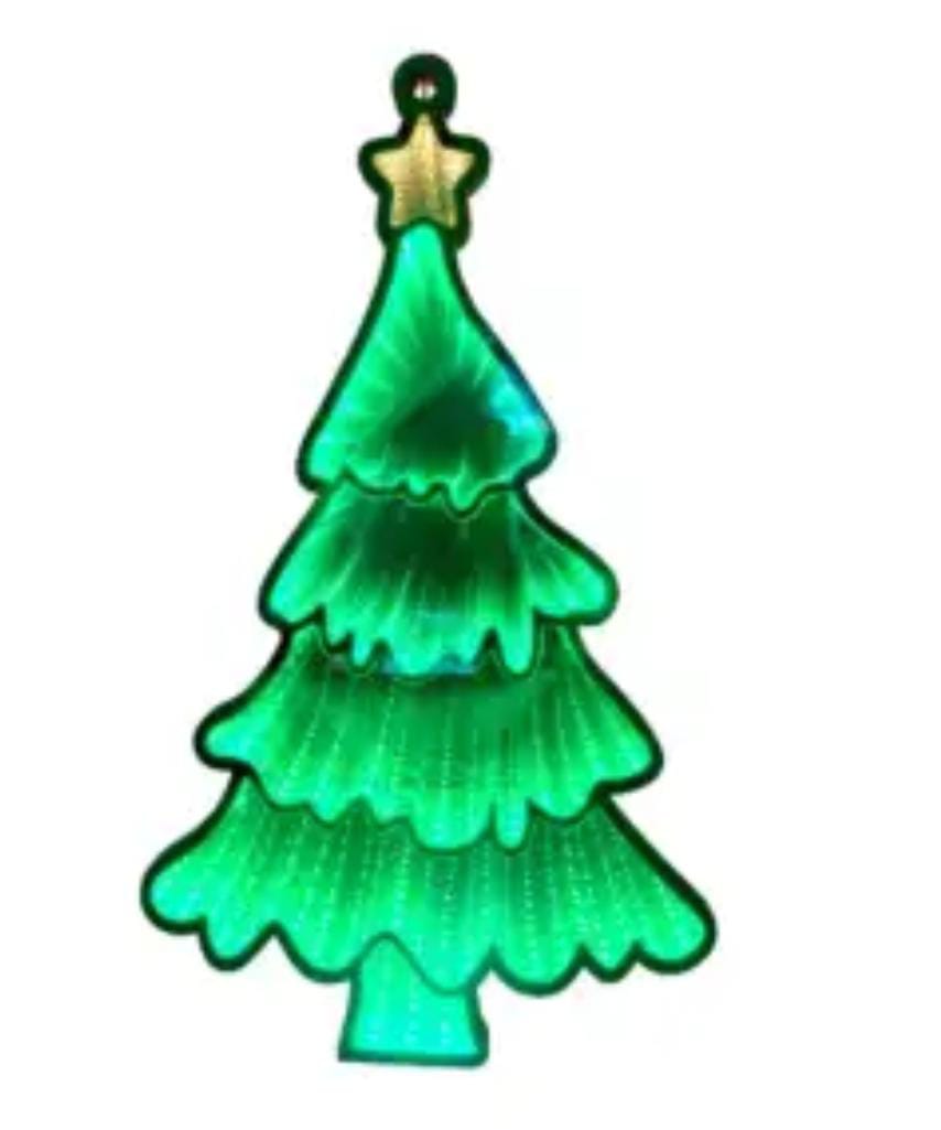 Árbol Navideño con Efecto 3D Infinito - Imagen 5